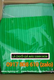 Lá chuối giả (màu xanh non)