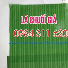 Lá chuối giả (màu xanh nhạt)